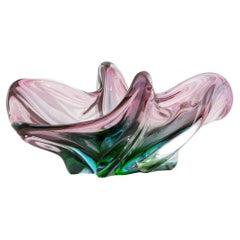 20th Century Italian Glass Plateau