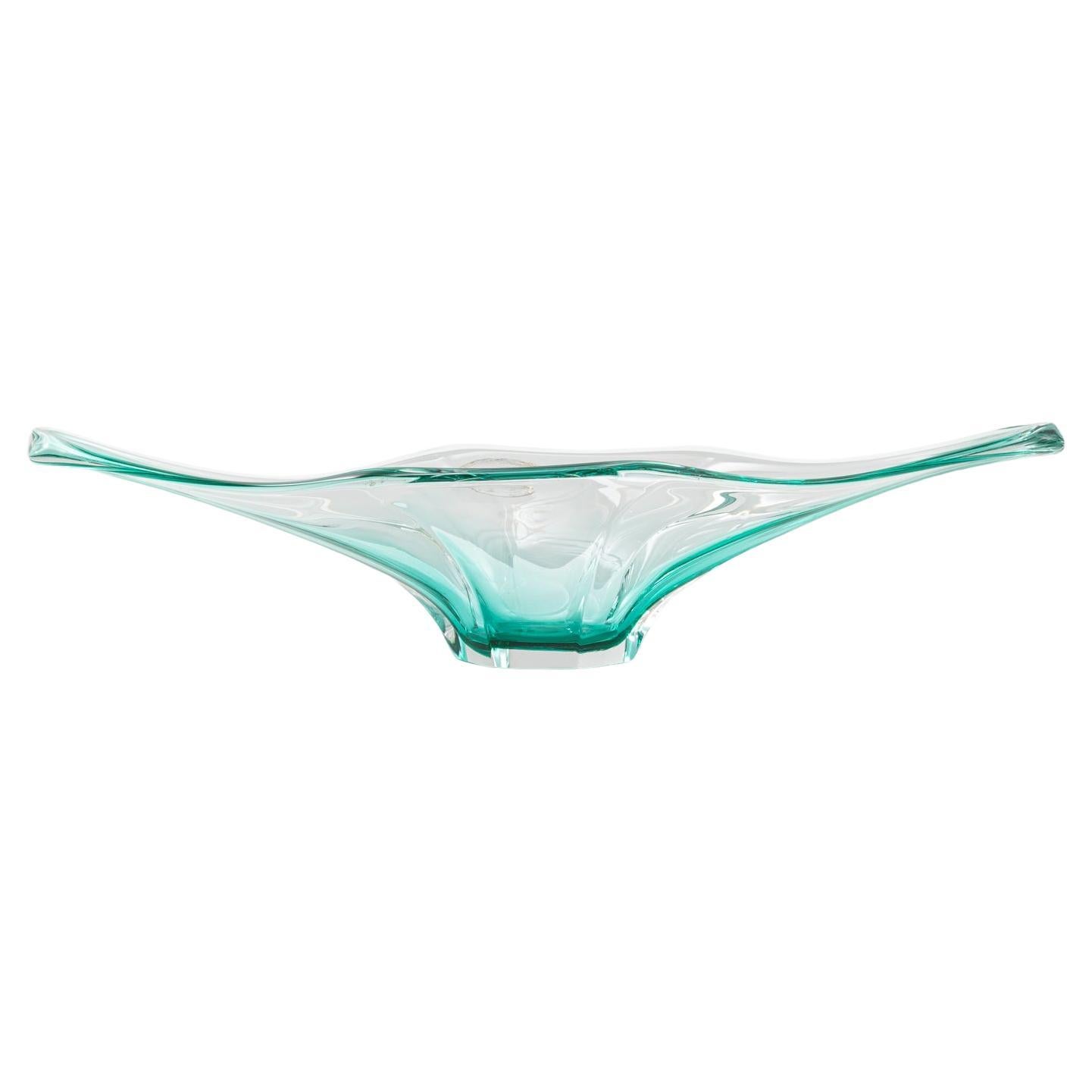 20th Century Italian Glass Plateau