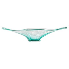 20th Century Italian Glass Plateau