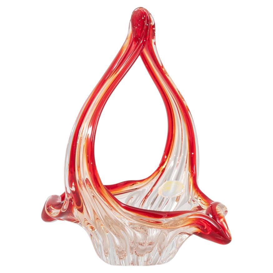 20th Century Italian Glass Plateau