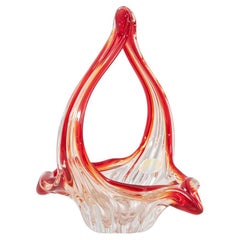 20th Century Italian Glass Plateau