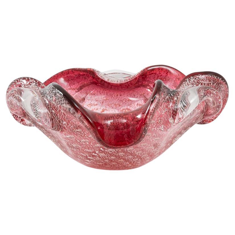 20th Century Italian Glass Plateau