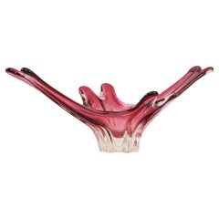 20th Century Italian Glass Plateau