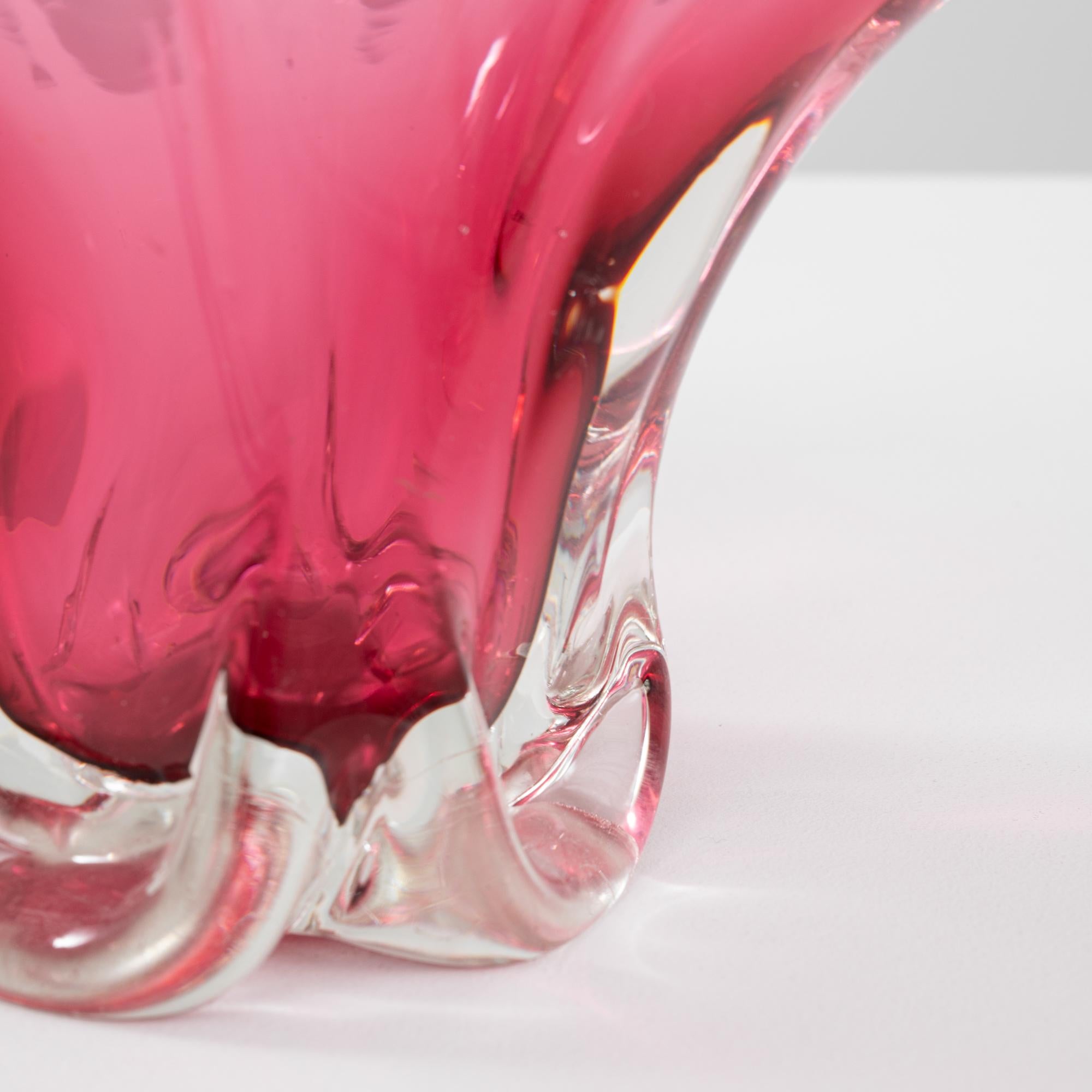 20th Century Italian Glass Vase in vendita 4