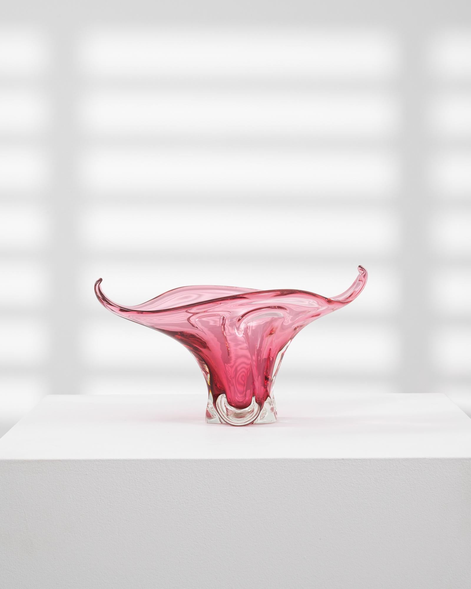 20th Century Italian Glass Vase in vendita 1