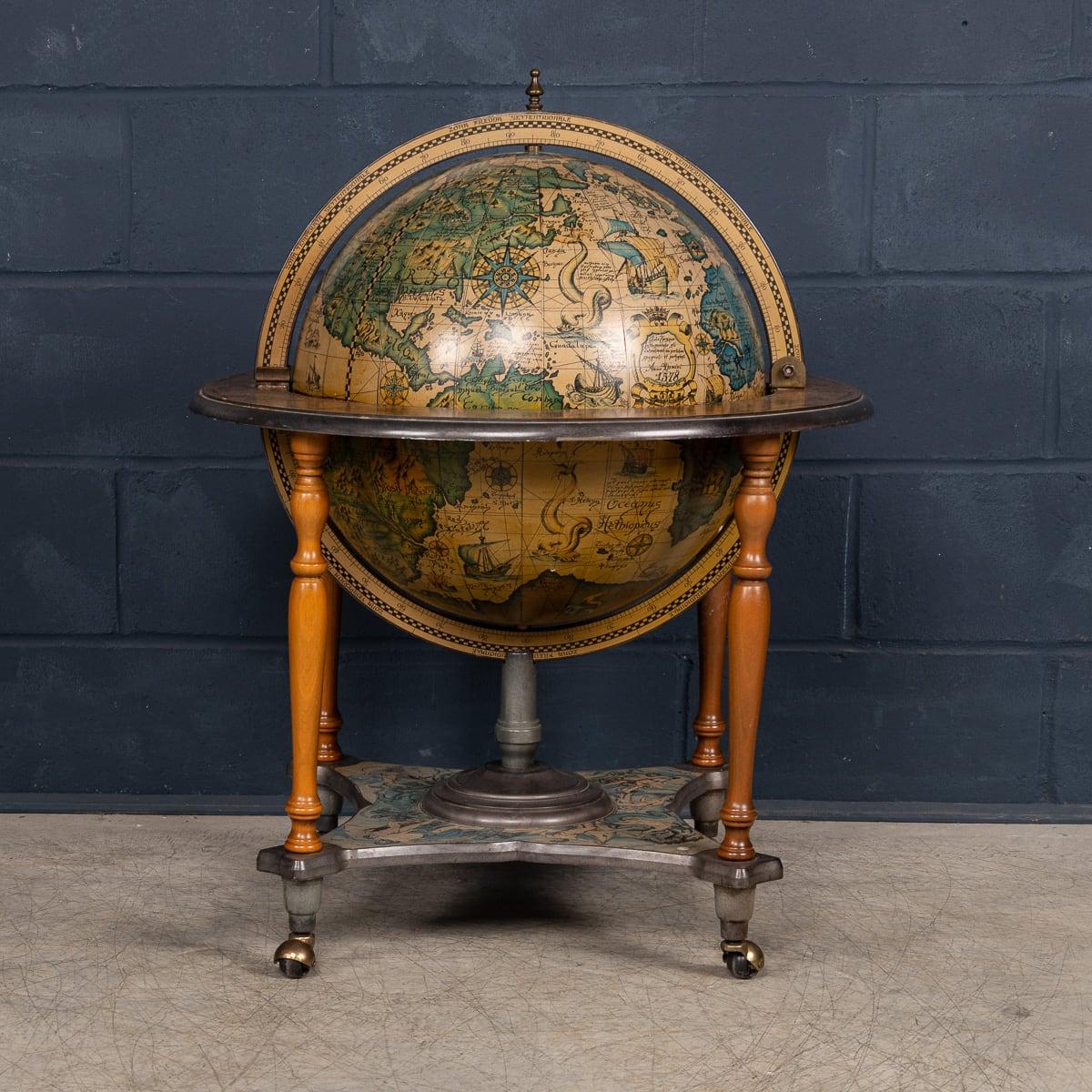 20th Century Italian Globe Drinks Trolley c.1970 1
