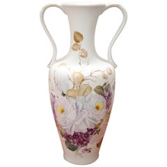 20th Century Italian Hand Painted Ceramic Vase