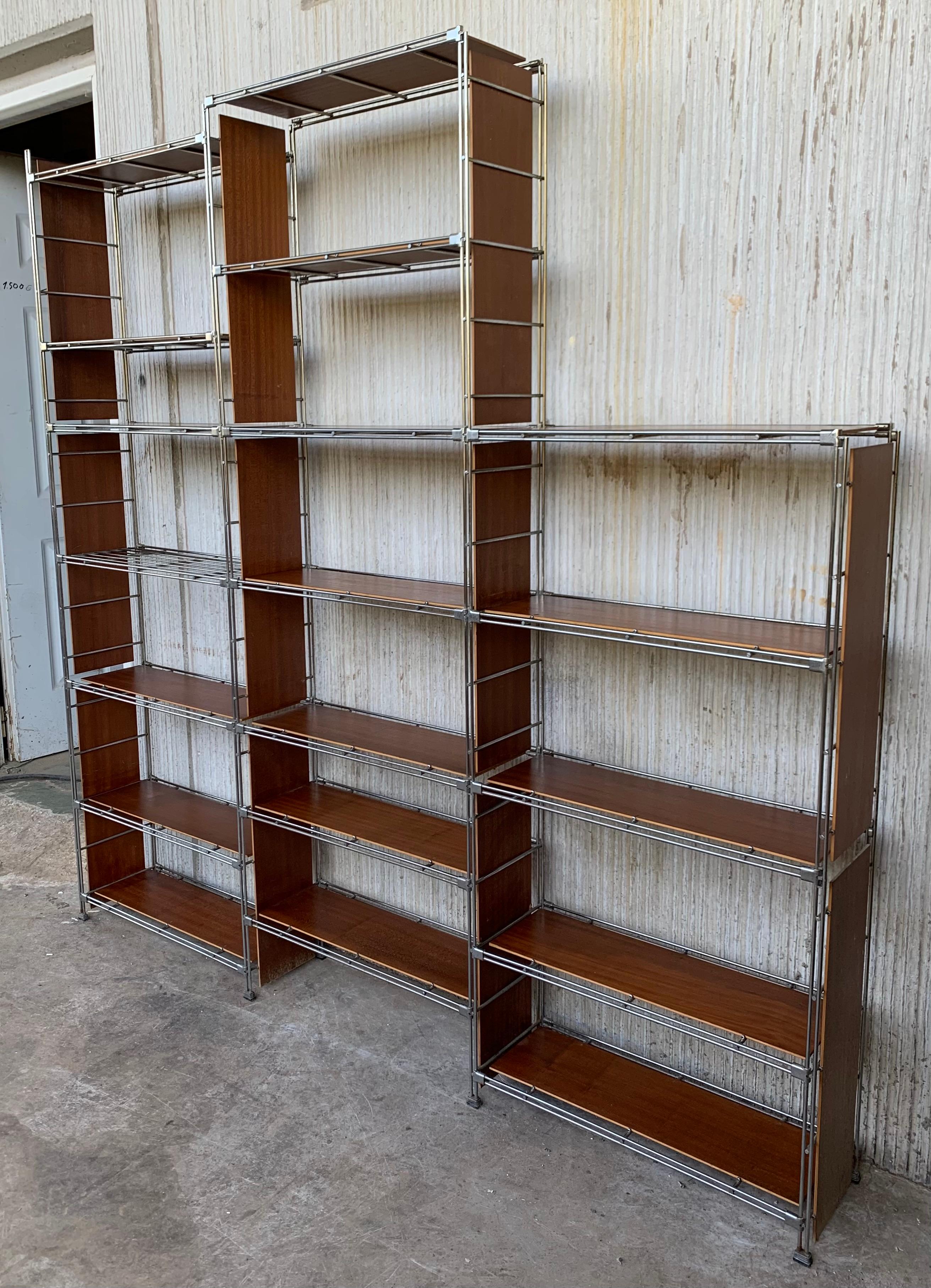 industrial library bookcase