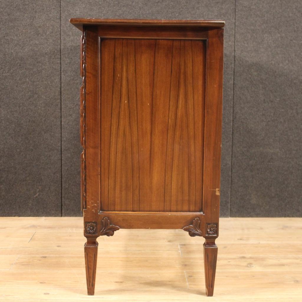 20th Century Italian Inlaid Wood Louis XVI Style Commode, 1960 7