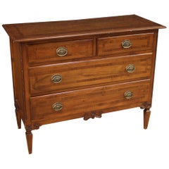 20th Century Italian Inlaid Wood Louis XVI Style Commode, 1960