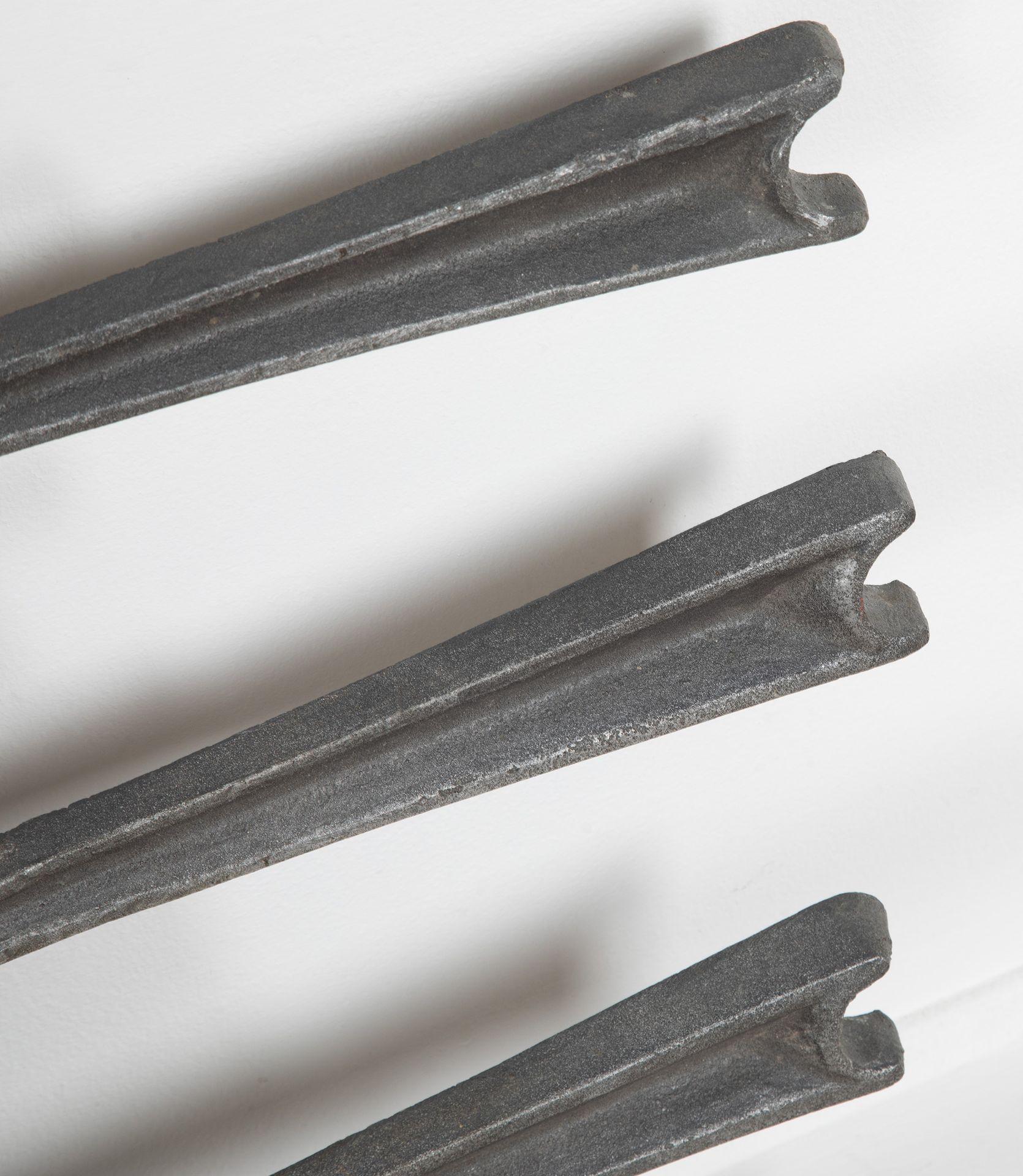 20th Century Italian Iron Brutalist Wall Decoration For Sale 4