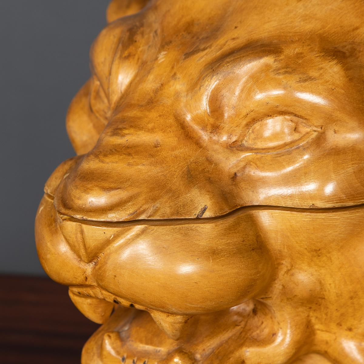 20th Century Italian Jaguar Head Ice Bucket by Alfonso Bini, Venice, c.1970 6