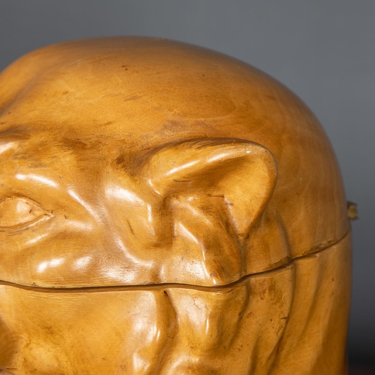 20th Century Italian Jaguar Head Ice Bucket by Alfonso Bini, Venice, c.1970 8