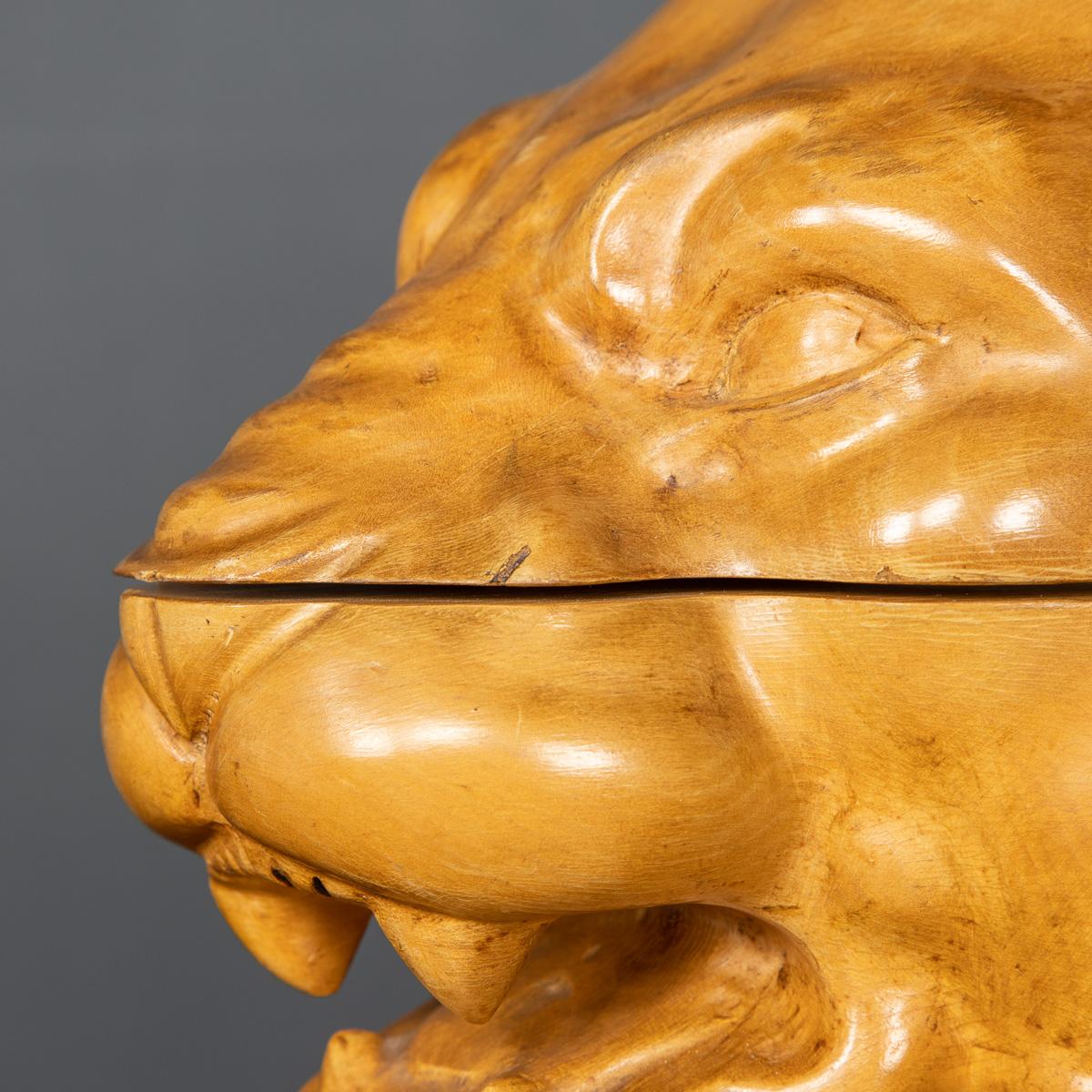20th Century Italian Jaguar Head Ice Bucket by Alfonso Bini, Venice, c.1970 10