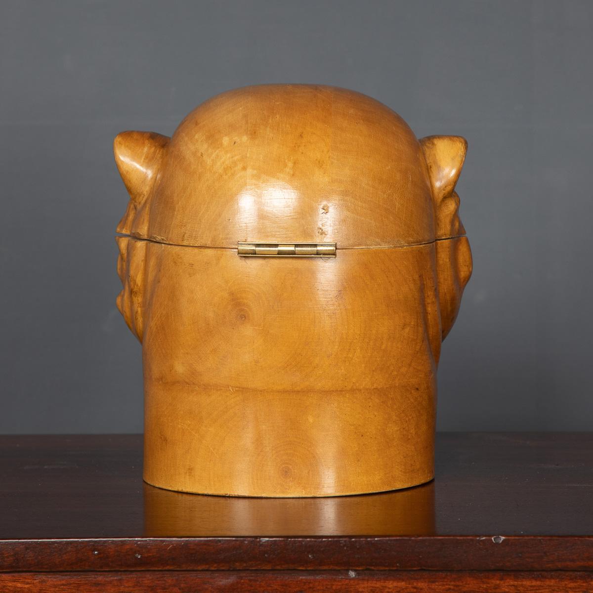 20th Century Italian Jaguar Head Ice Bucket by Alfonso Bini, Venice, c.1970 In Good Condition In Royal Tunbridge Wells, Kent