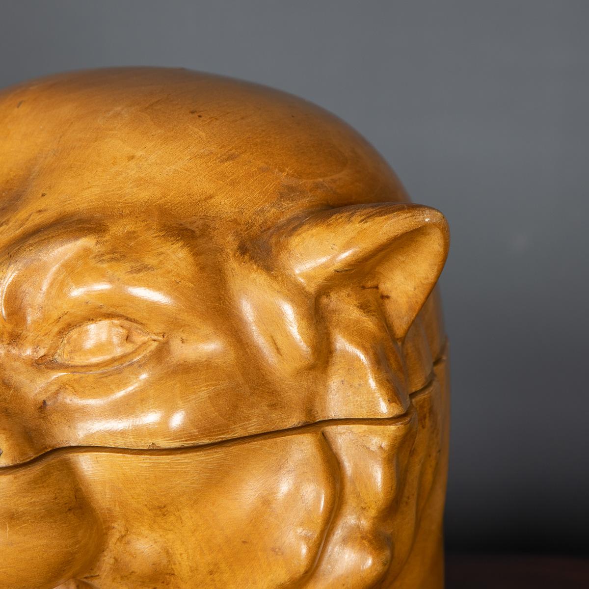 20th Century Italian Jaguar Head Ice Bucket by Alfonso Bini, Venice, c.1970 2