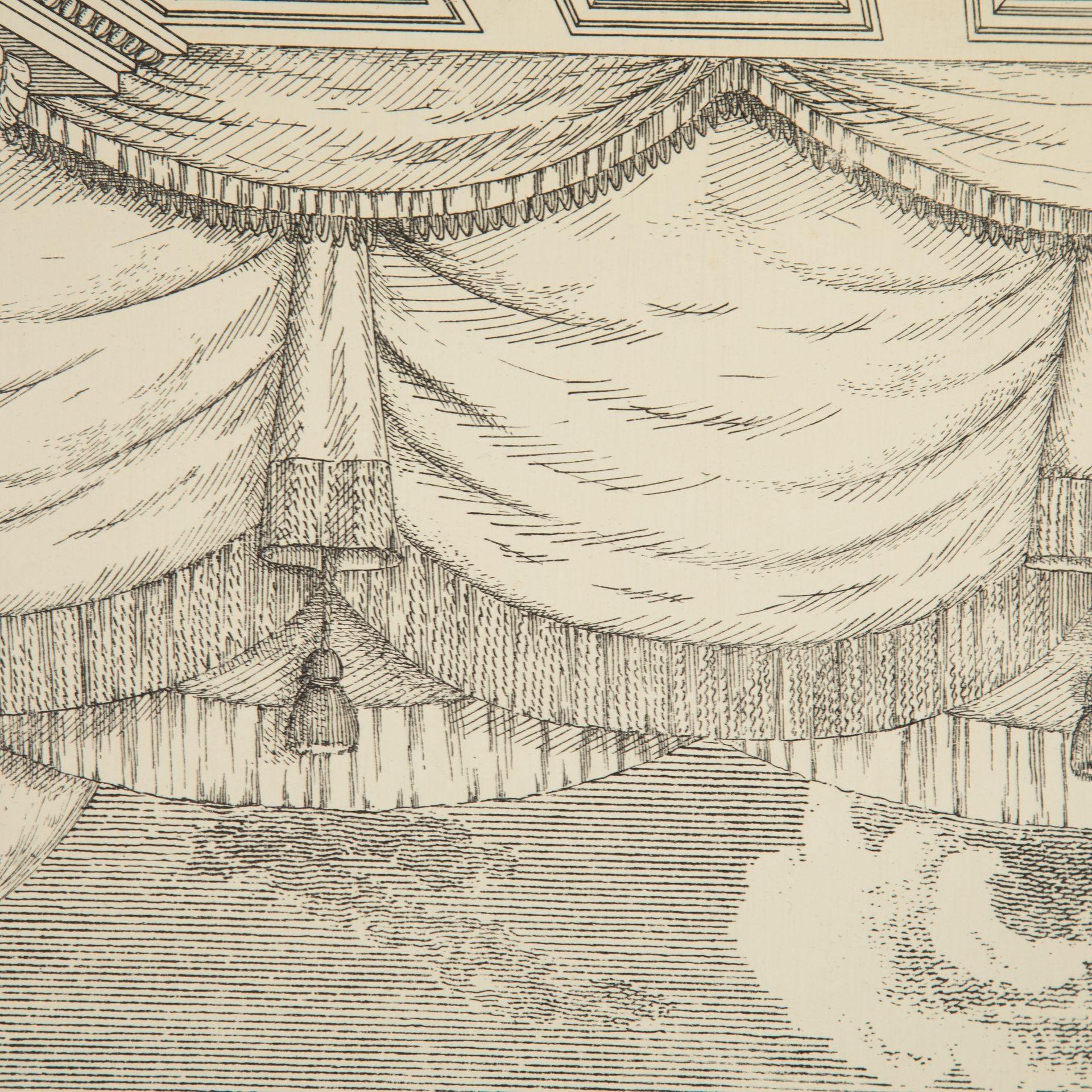 Italienische La Scala Milano-Zeichnung des 20. Jahrhunderts von Piero Fornasetti (Holz)