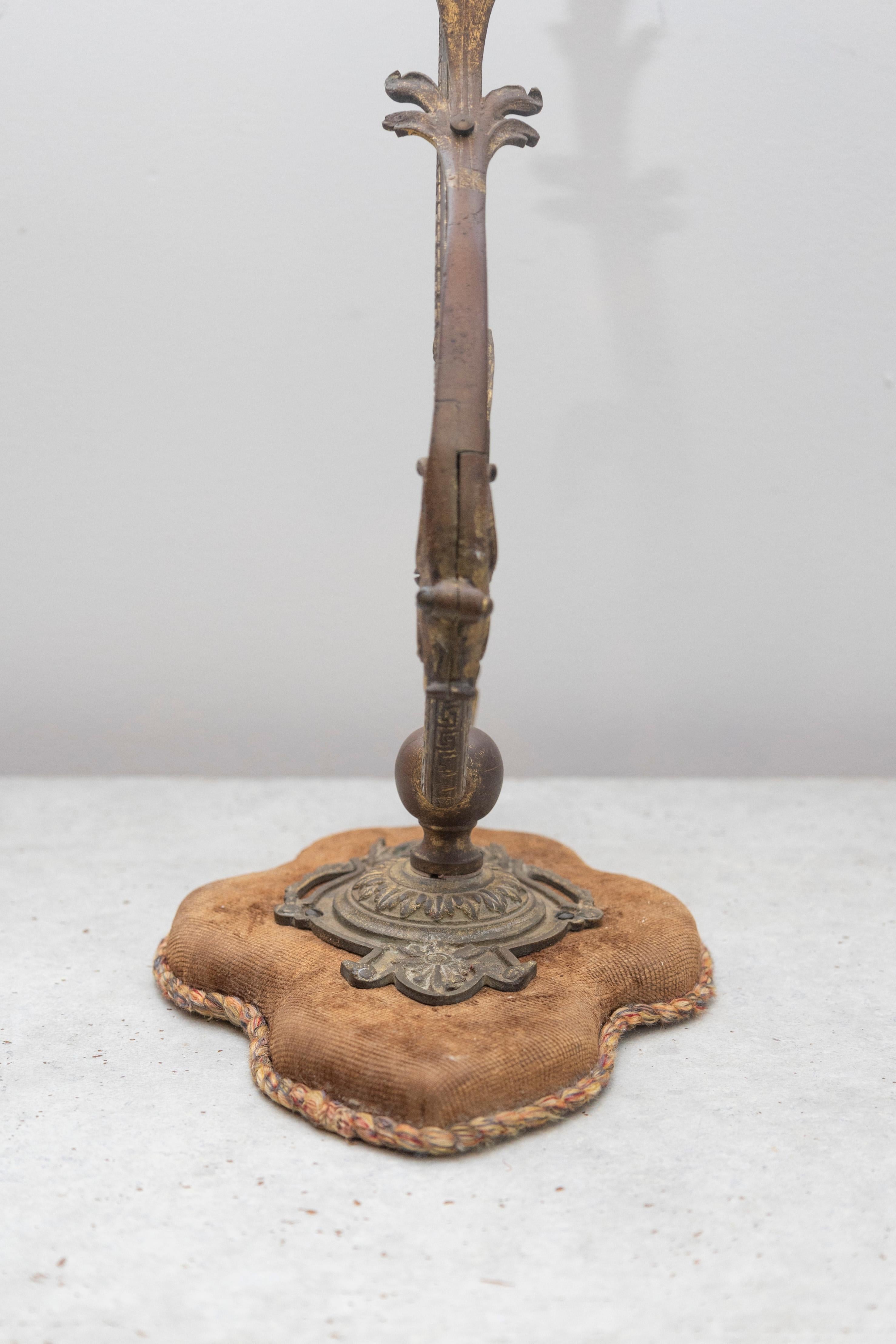 Bronze Lampe italienne du 20e siècle en vente