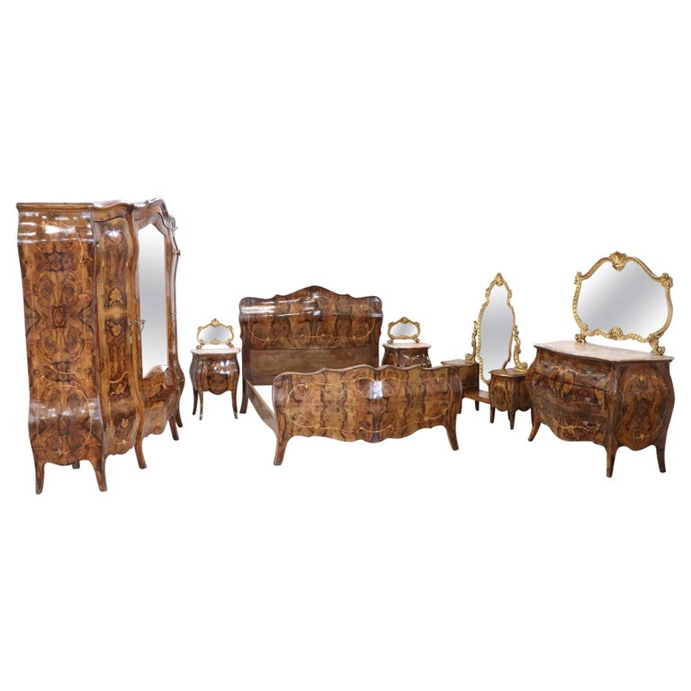 Louis XV Rocaille Bedroom Set