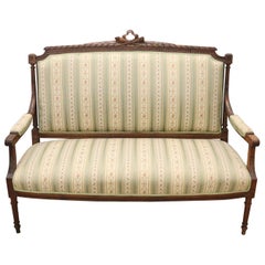 20th Century Italian Louis XVI Style Sofa or Settee