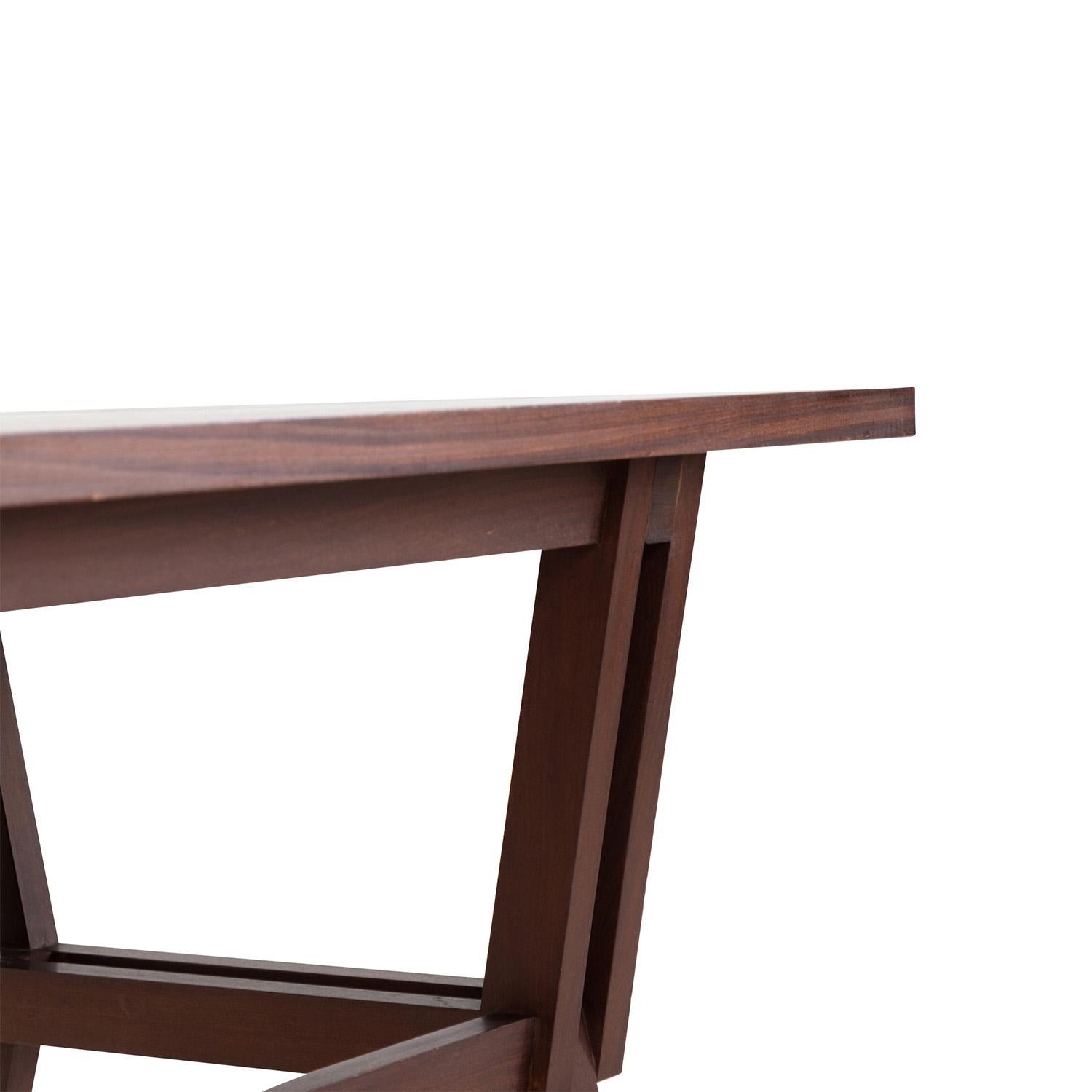 Table à écrire en acajou du 20e siècle - Bureau vintage en noyer par Ico Parisi en vente 7