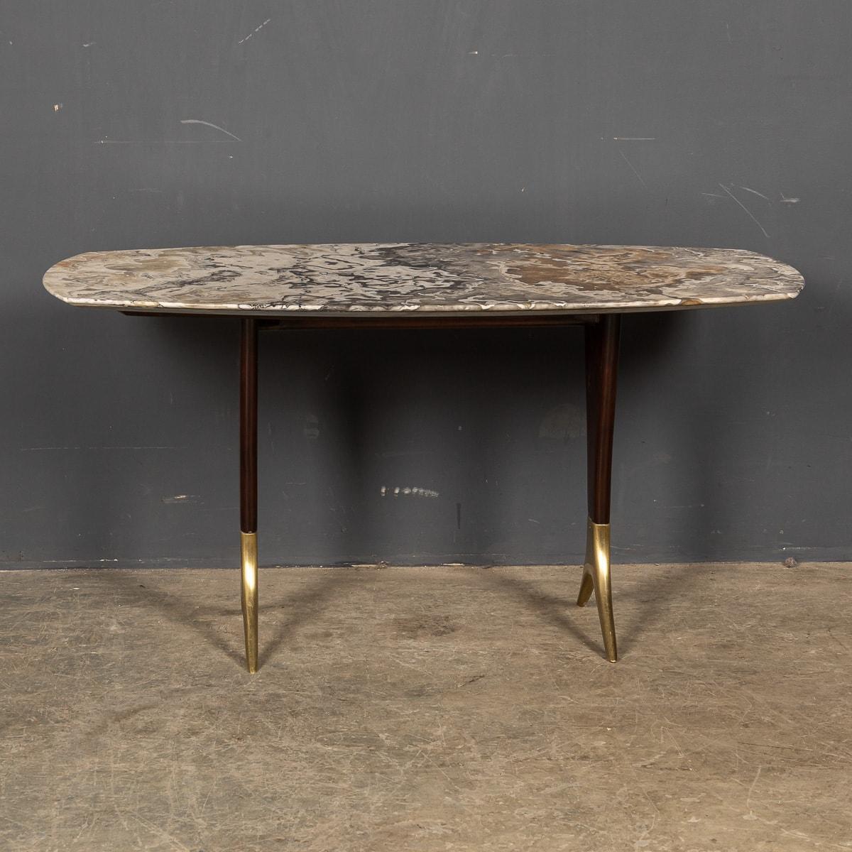 20th Century Italian Marble Coffee Table, c.1950 For Sale 2