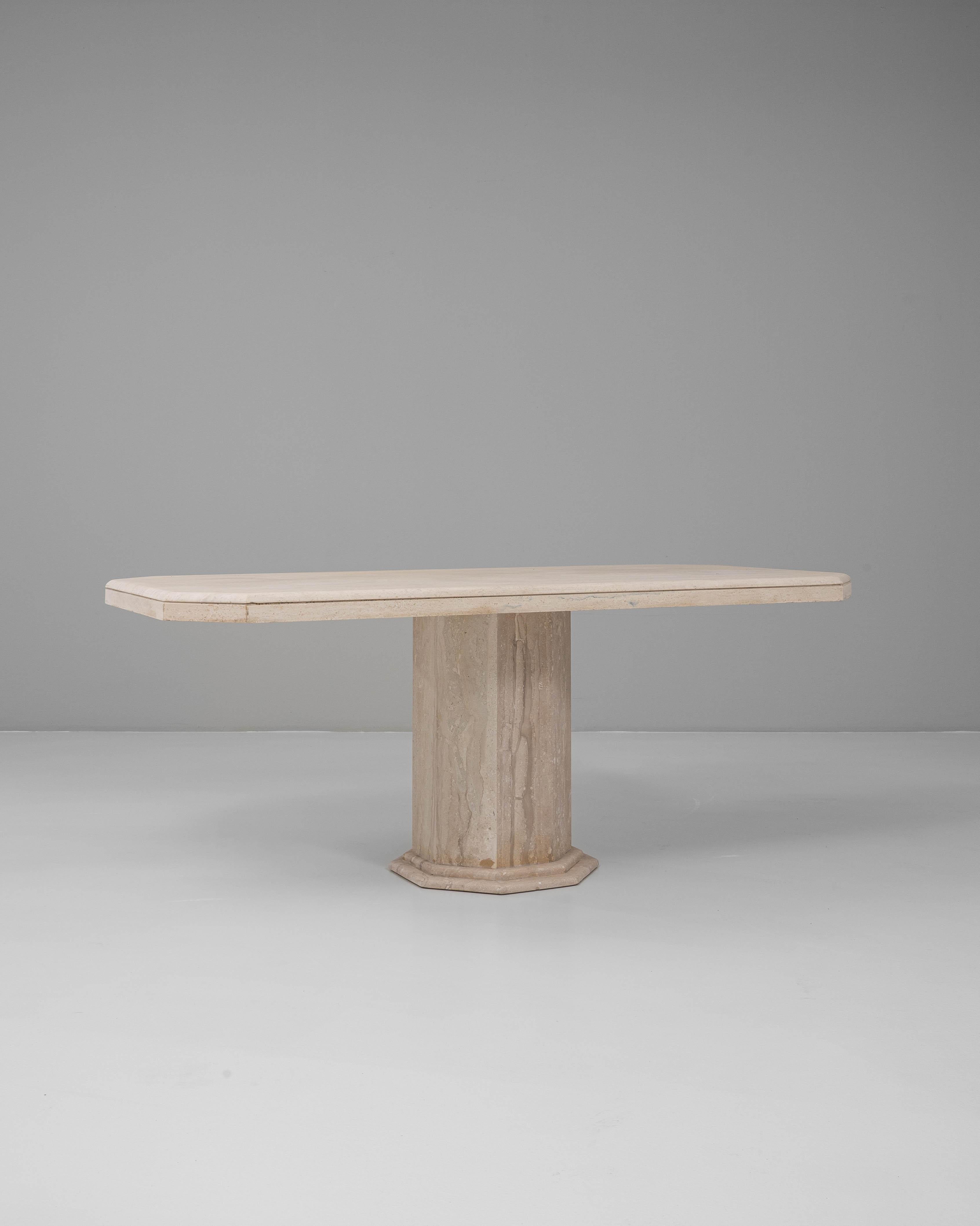20ième siècle Table de salle à manger italienne en marbre du 20e siècle en vente