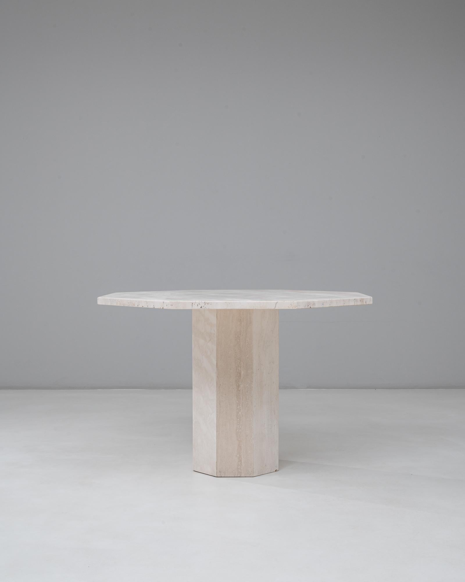 20ième siècle Table de salle à manger italienne en marbre du 20e siècle en vente