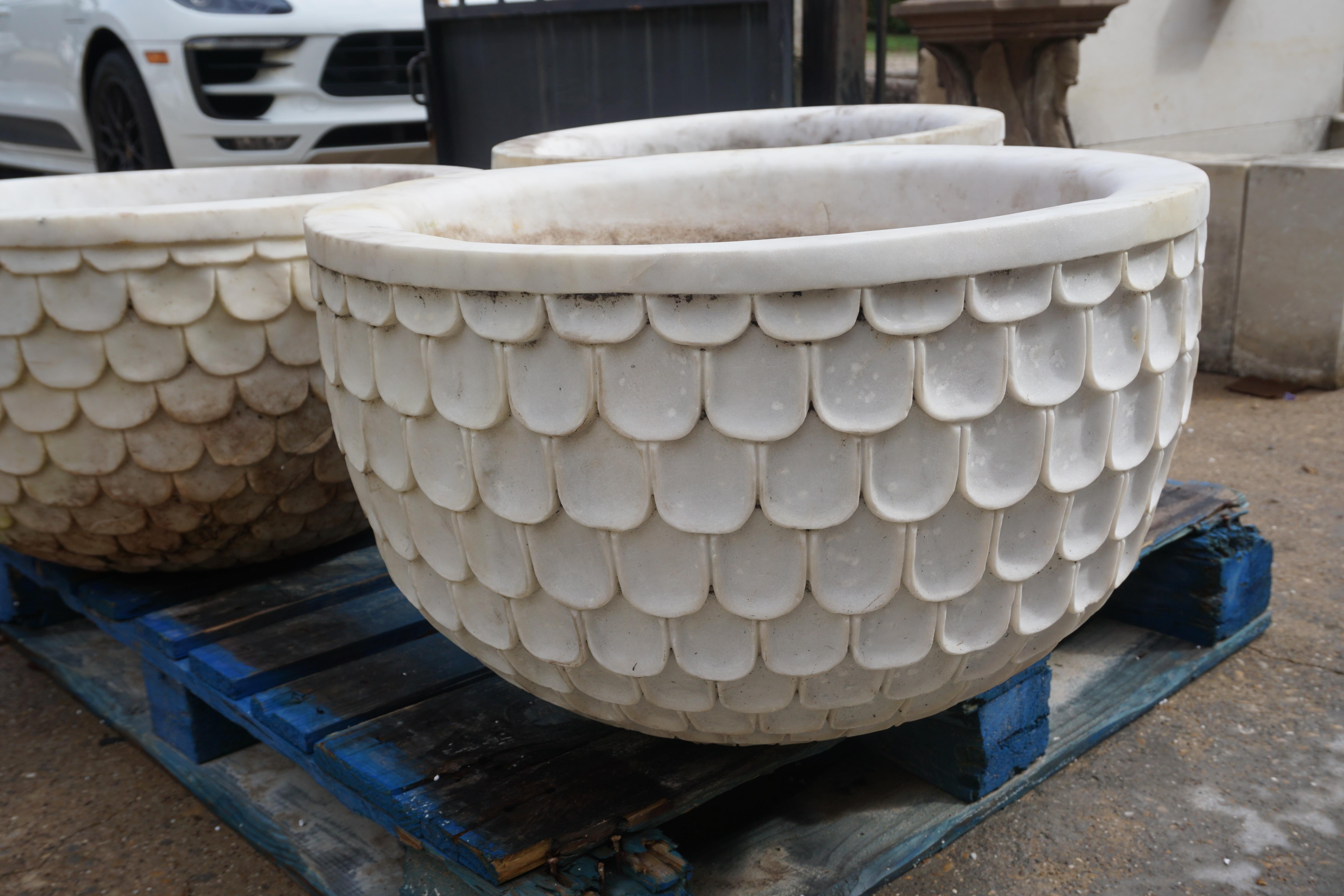 20th Century Italian Marble Vessel In Good Condition In Dallas, TX