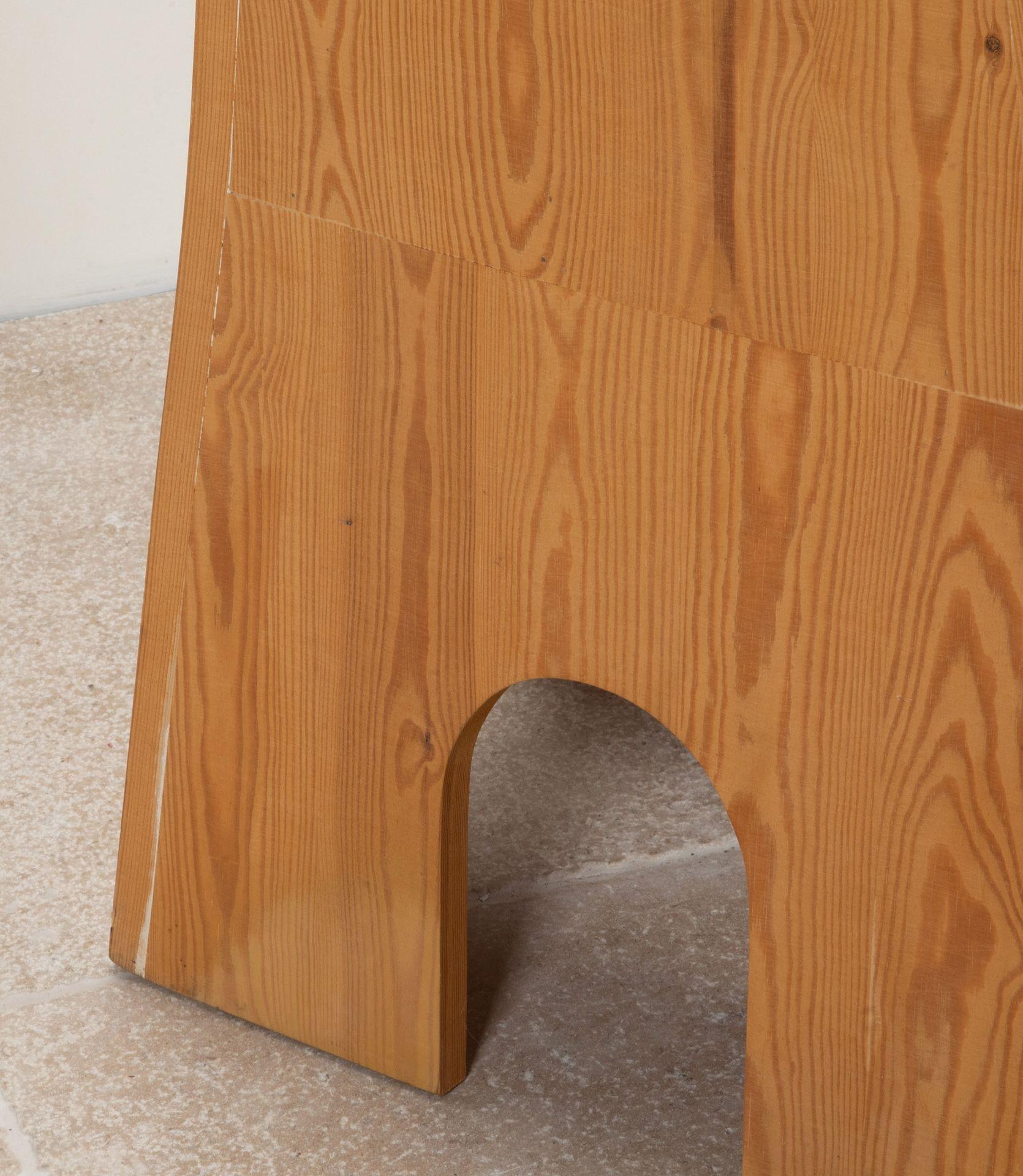 Chaise italienne Mario Ceroli Fratina du 20e siècle en vente 1