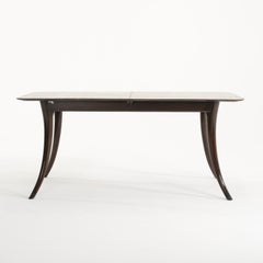 20th Century Italian Mid-Century Vintage Rectangular Walnut Dining Room Table