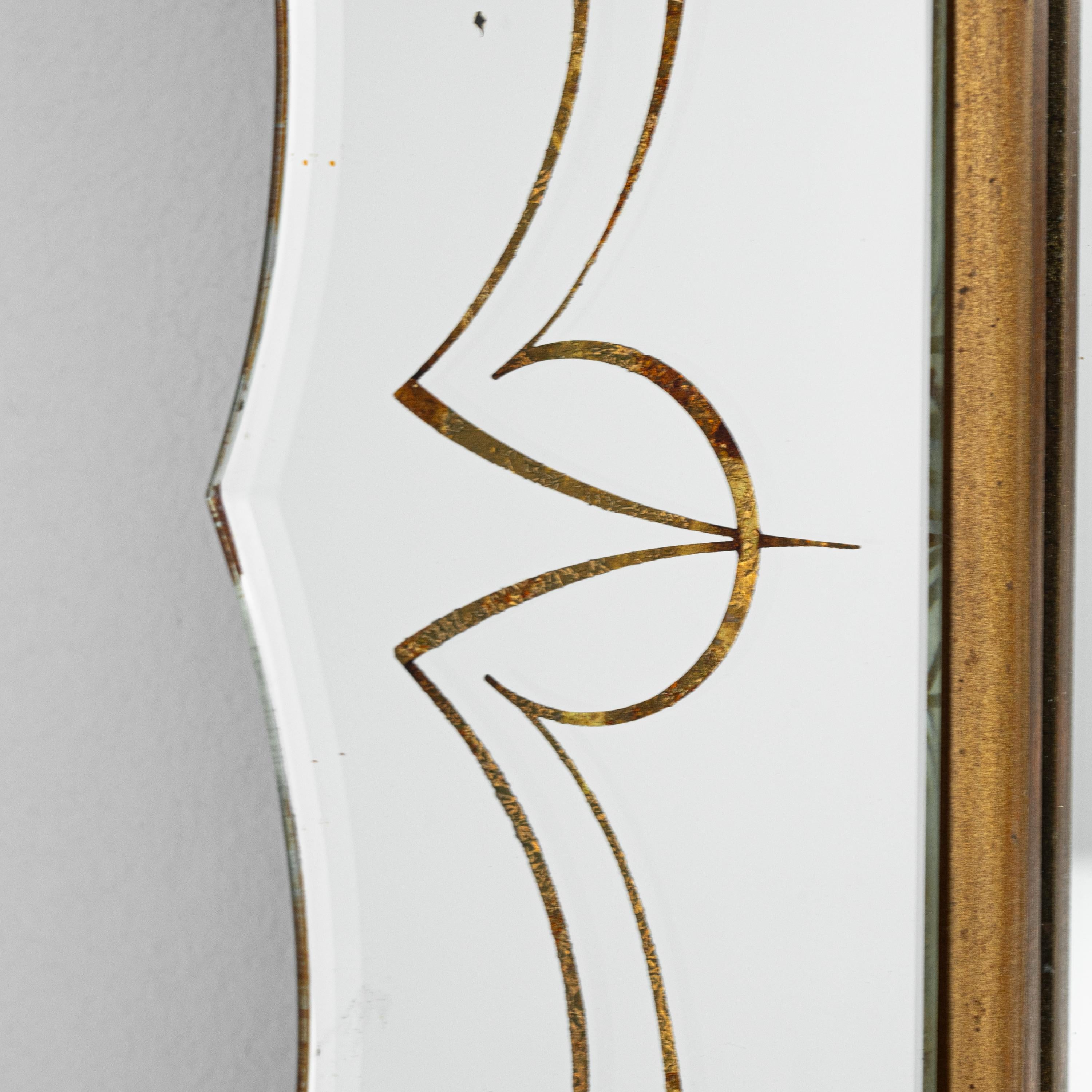 Miroir italien du 20e siècle en vente 5