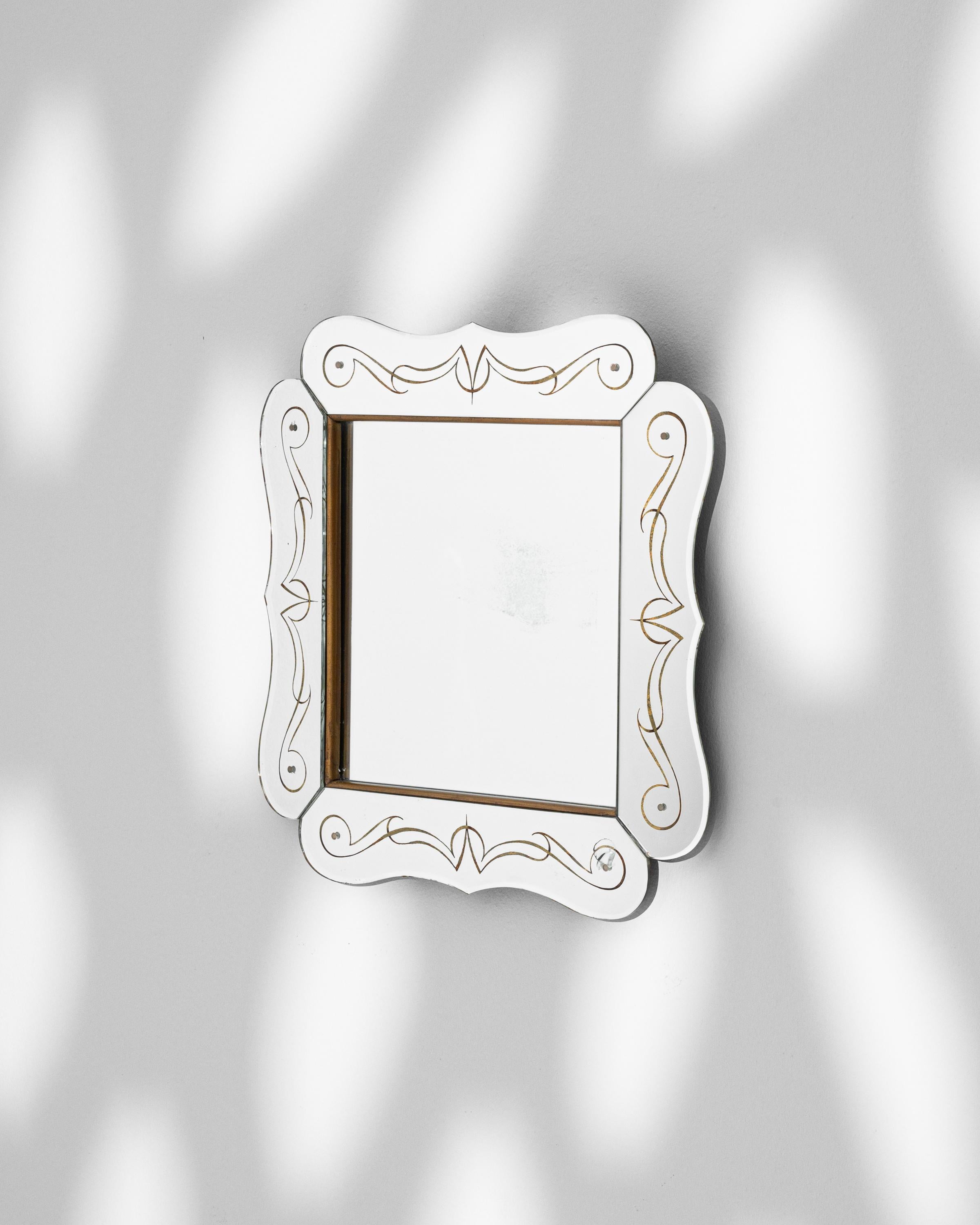 Miroir italien du 20e siècle en vente 2