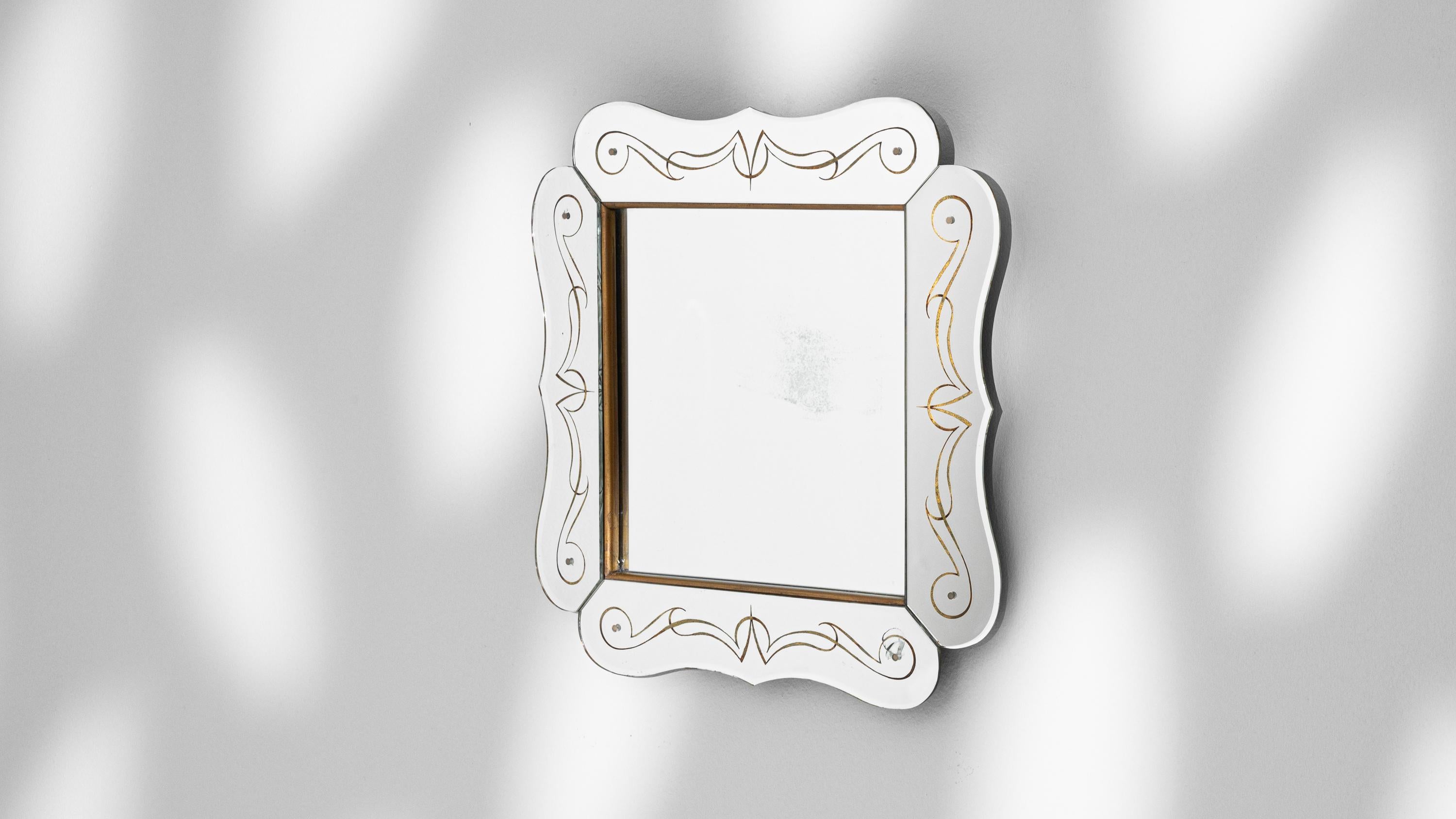 Miroir italien du 20e siècle en vente 3