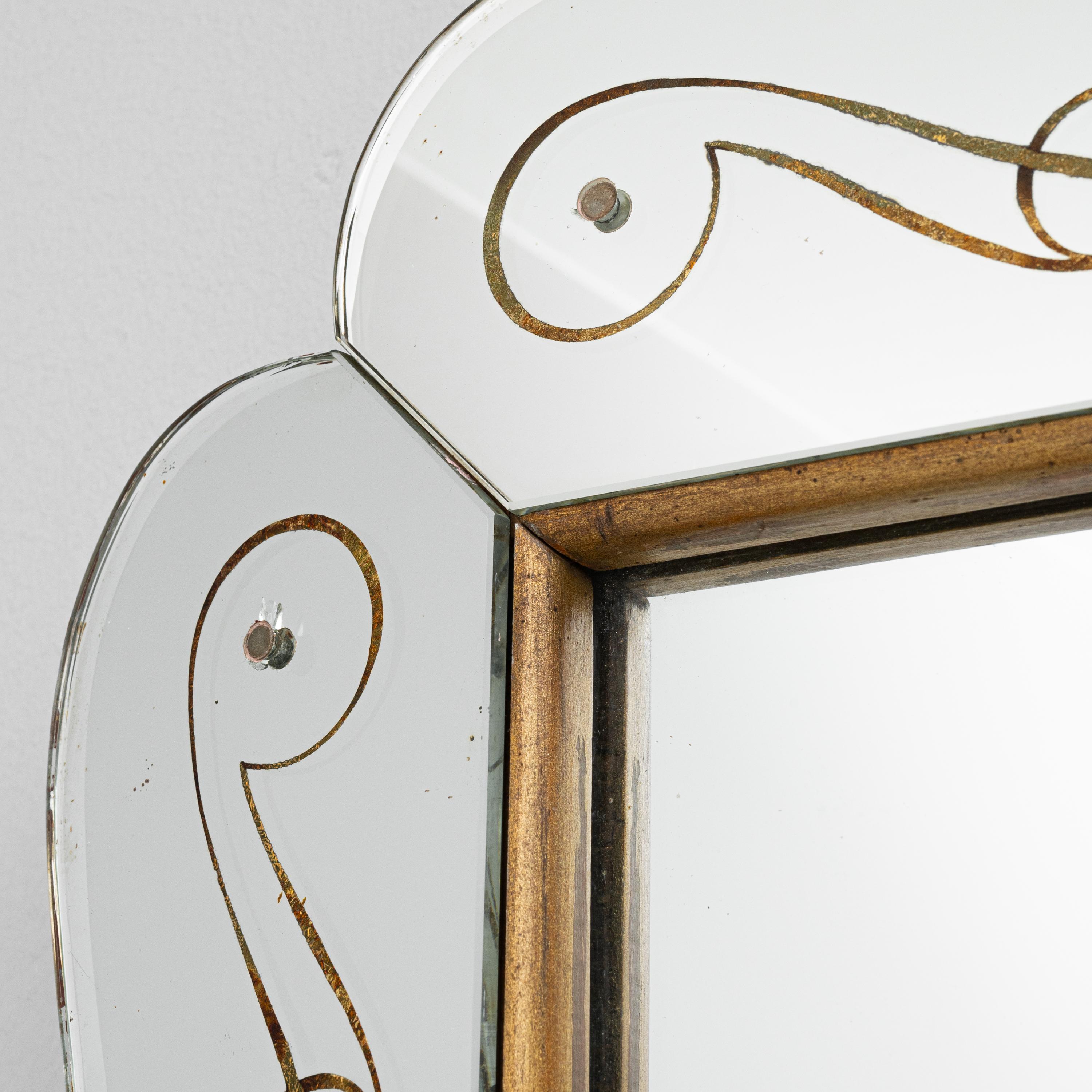 Miroir italien du 20e siècle en vente 4