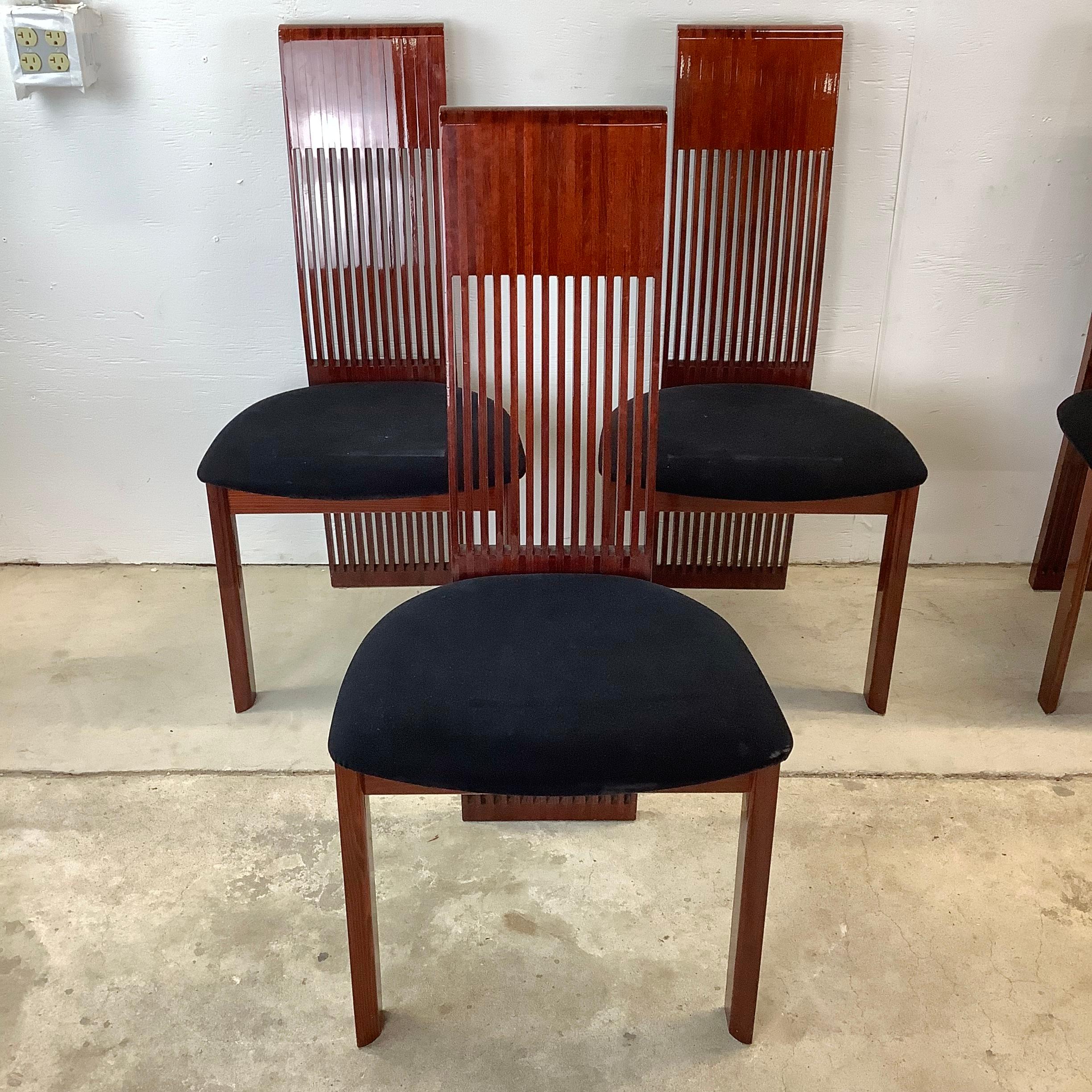 Other 20th Century Italian Modern Dining Chairs- set of 8