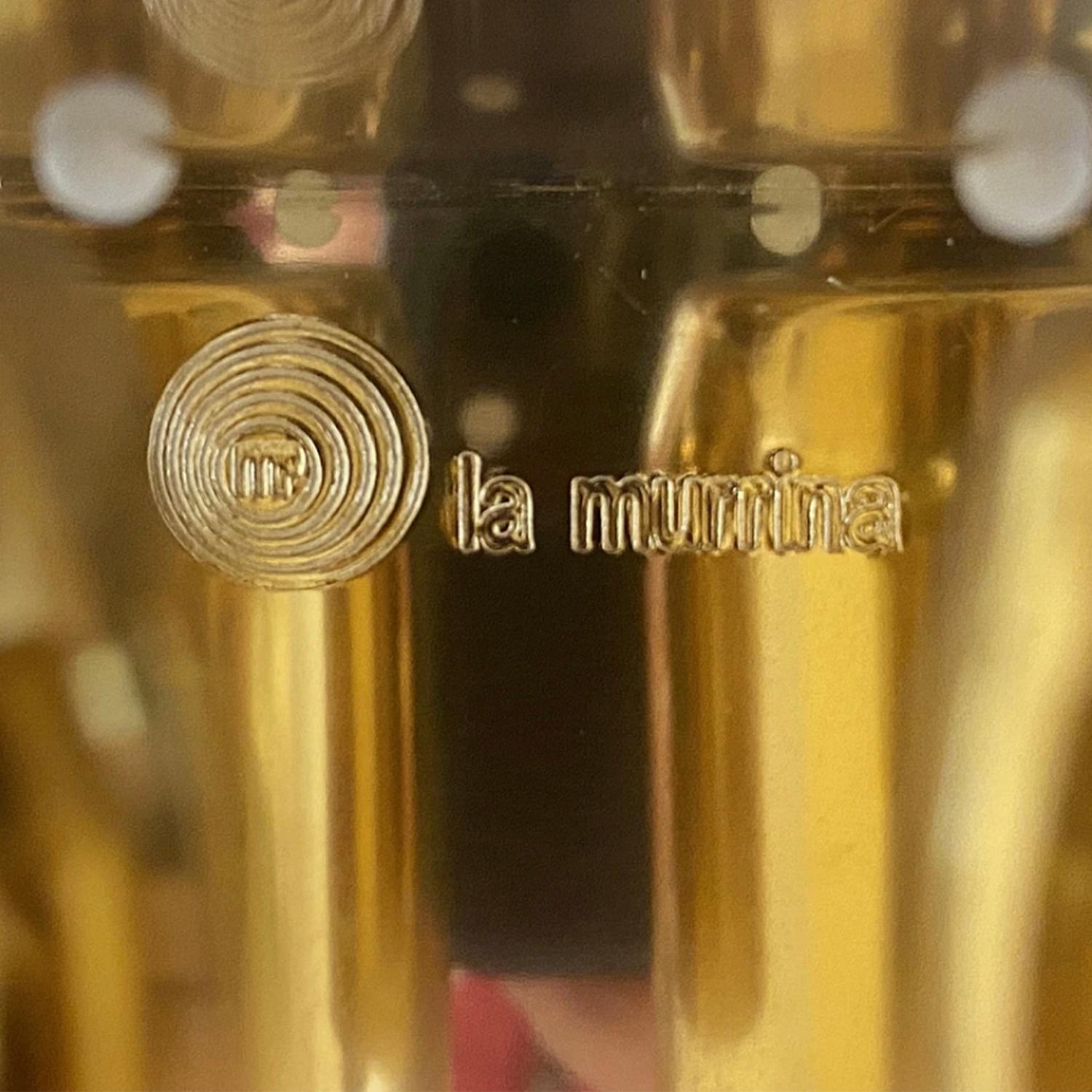 20th Century Italian Modern Pair of Murano Glass Wall Sconces by La Murrina For Sale 4