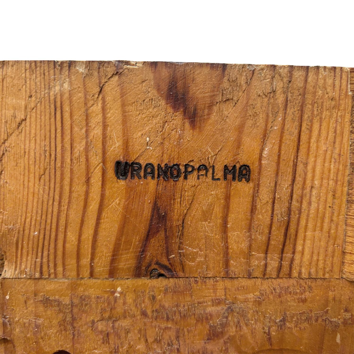 Italienischer moderner Vintage-Esszimmertisch aus Buchenholz von Urano Palma aus dem 20. Jahrhundert im Angebot 3