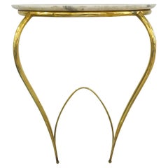 20th Century Italian Modern Vintage Marble Console Table by Carlo Enrico Rava