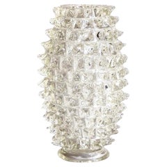 20th Century Italian Modern Vintage Rostri Murano Glass Vase by Ercole Barovier
