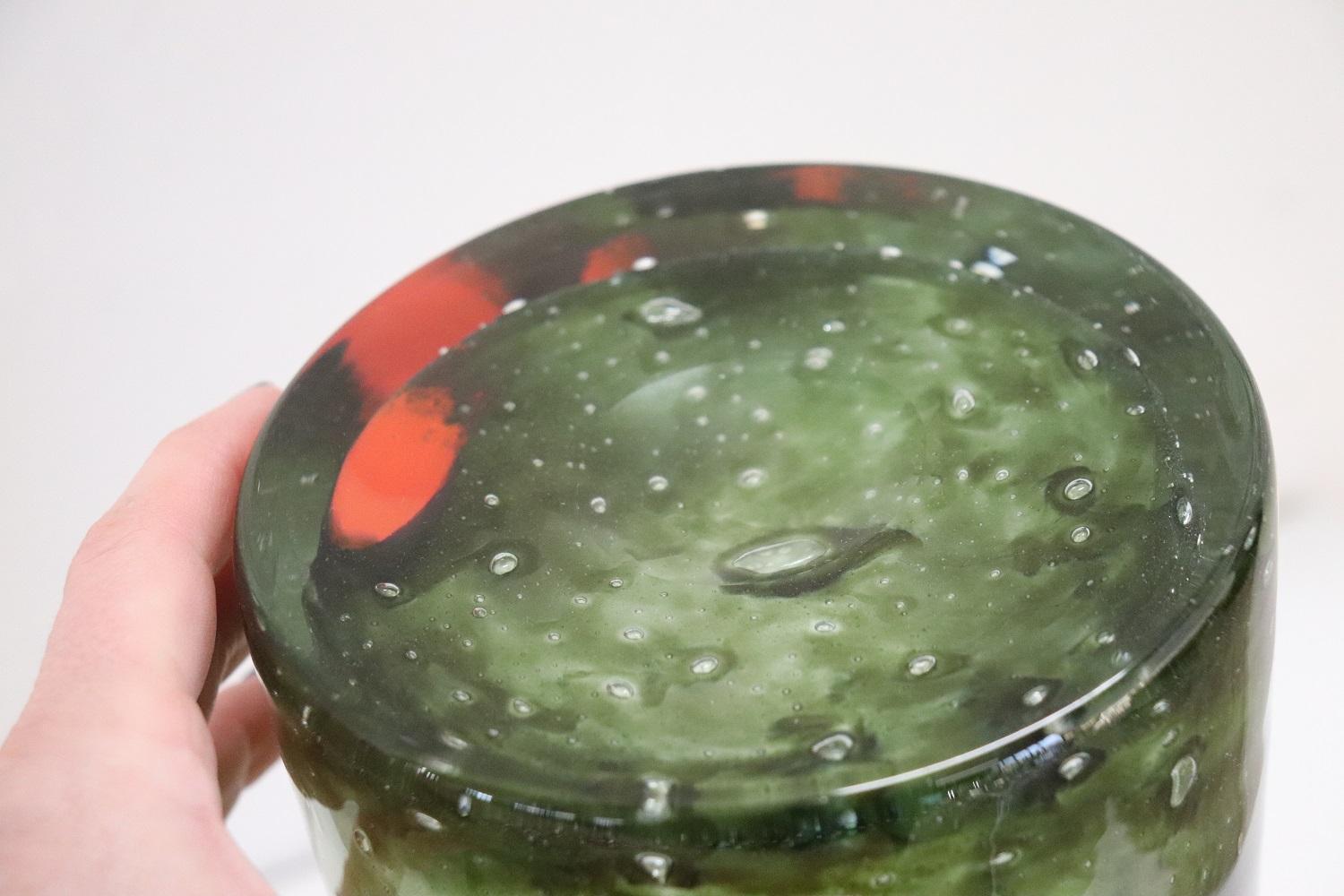 Vaso grande in vetro artistico di Murano del XX secolo, anni '60 in vendita 5