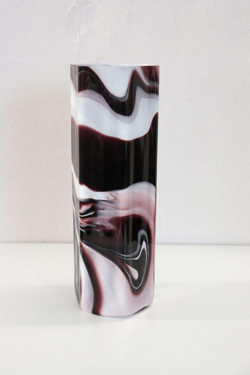 20th Century Italian Murano Artistic Glass Vase by Carlo Moretti, 1970s 2