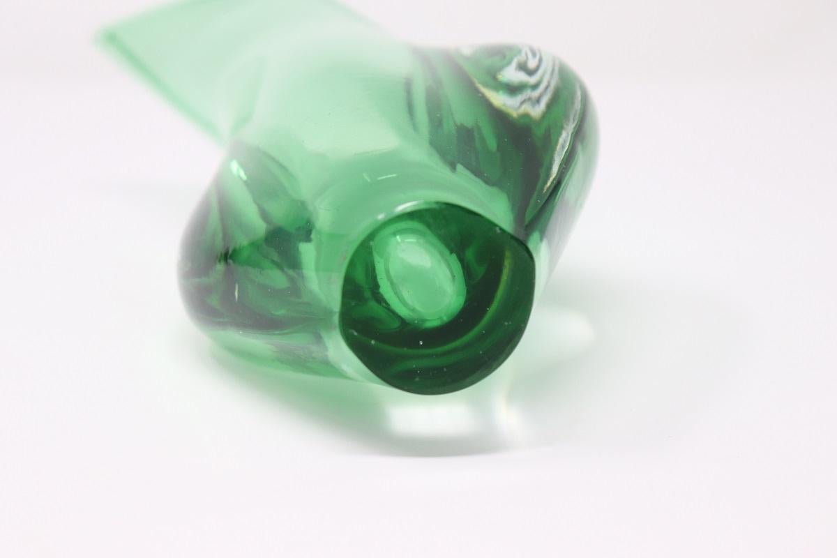 20th Century Italian Murano Artistic Glass Vase by Flavio Poli for Seguso, 1960s For Sale 6