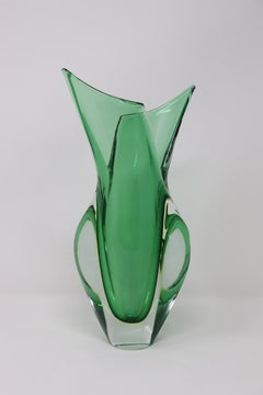 20th Century Italian Murano Artistic Glass Vase by Flavio Poli for Seguso, 1960s