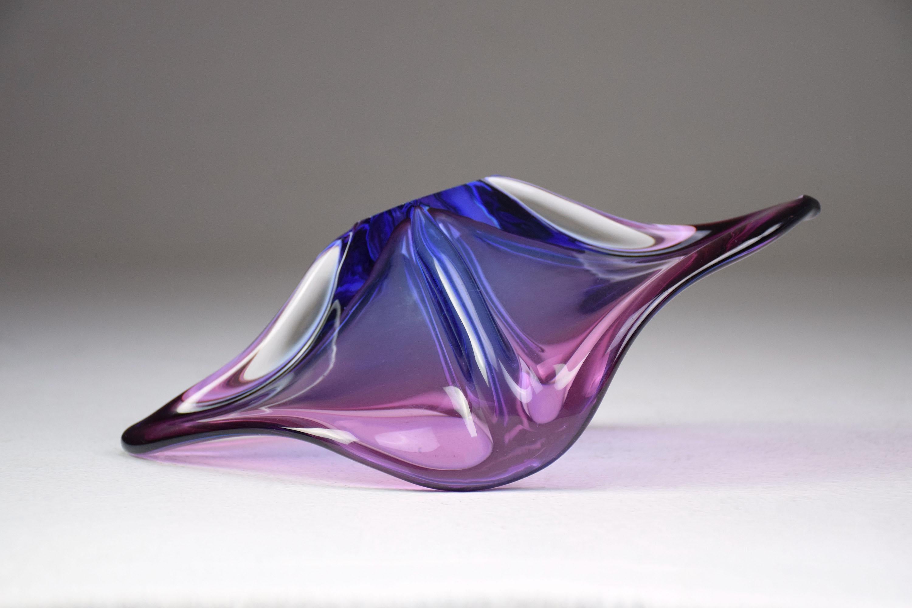 Murano Glass 20th Century Italian Murano Centerpiece, 1960s For Sale