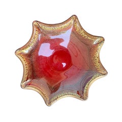 20th Century Italian Murano Glass Ashtray