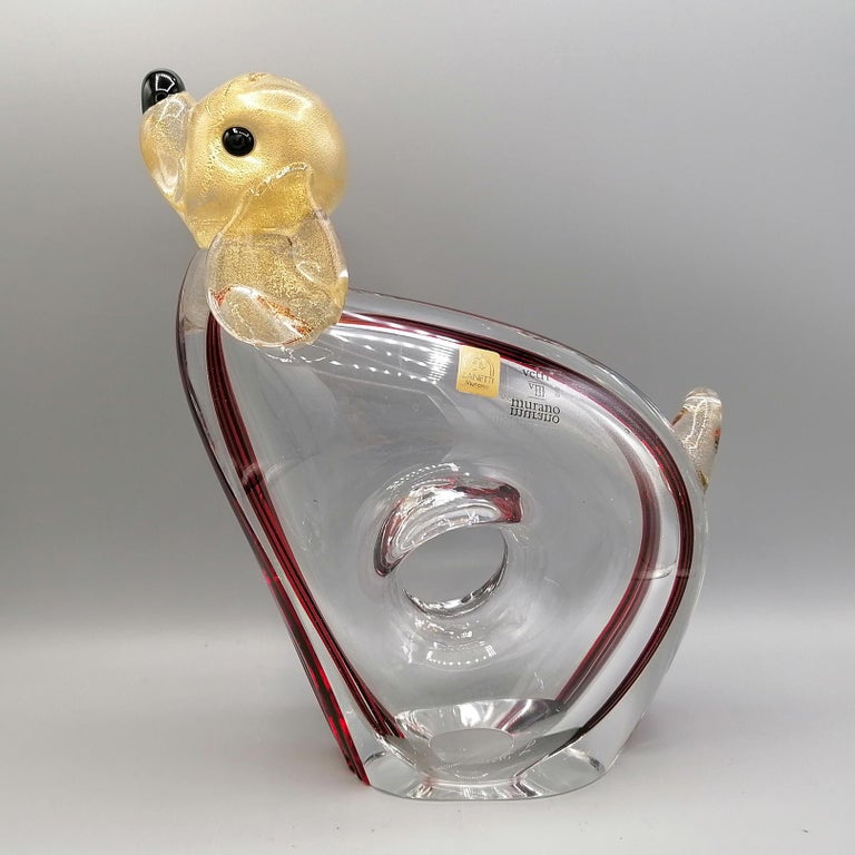 Chat Italien En Verre De Murano Du Xxe Siecle En Vente Sur 1stdibs