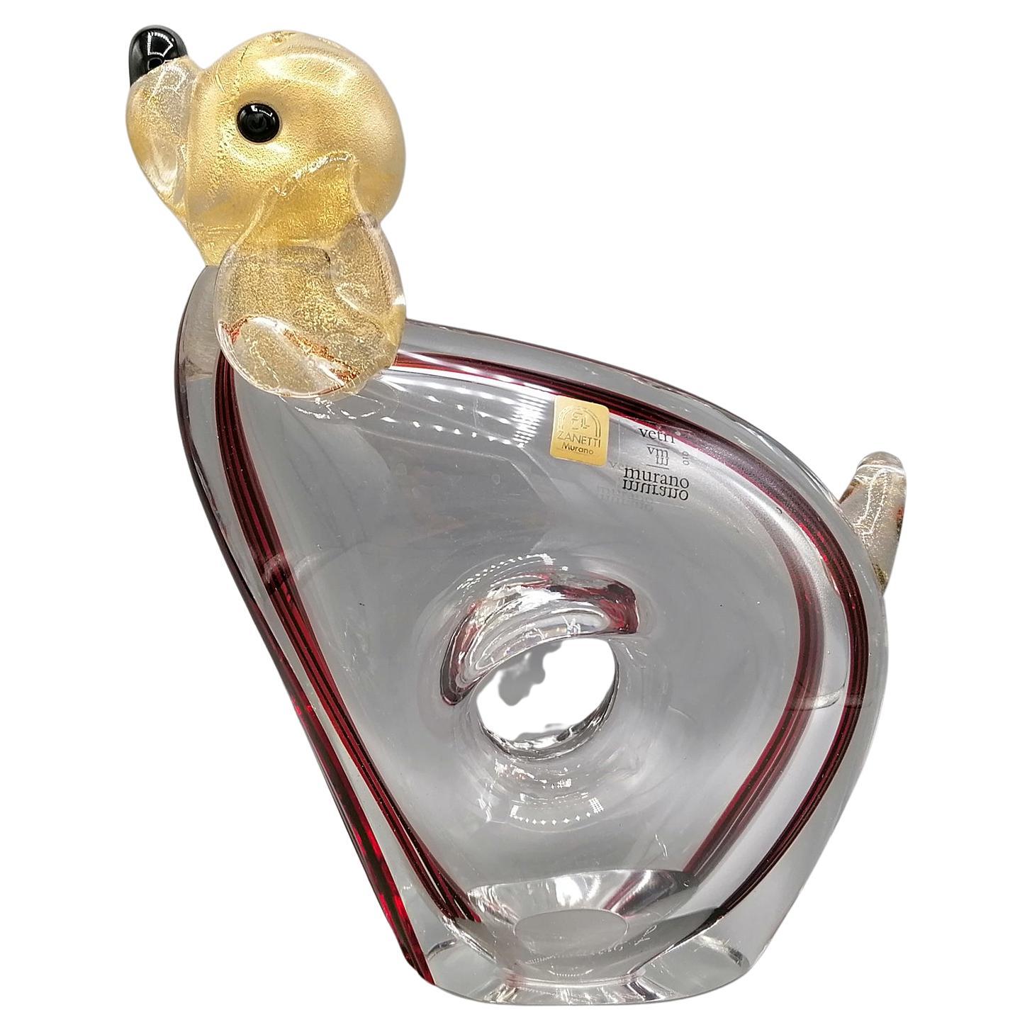 20th Century Italian Murano Glass Cat