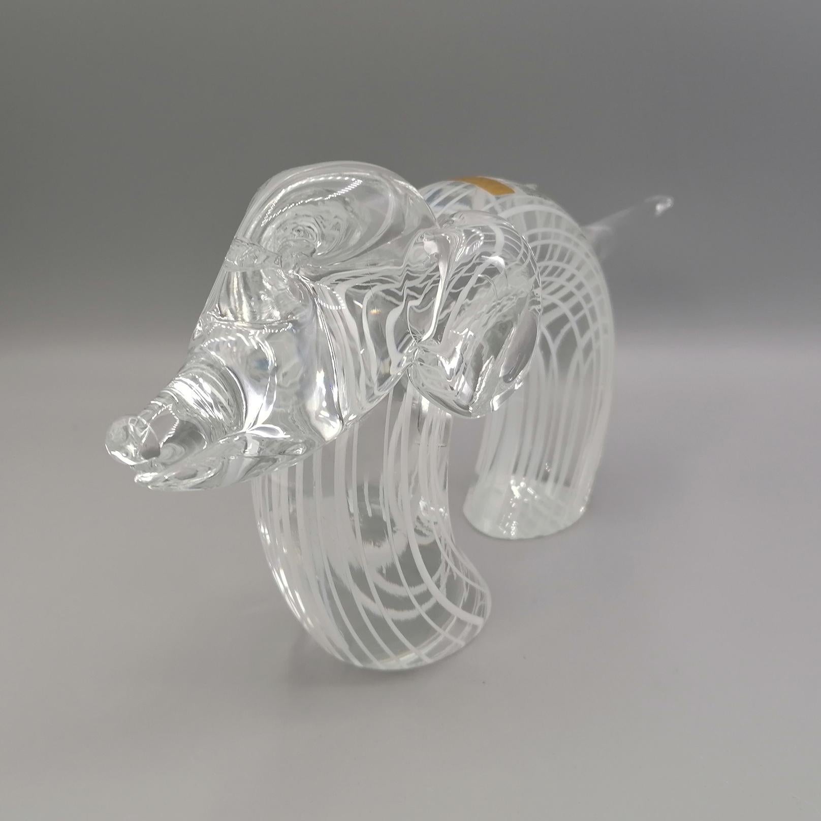 20th Century Italian Murano Glass Dog  7