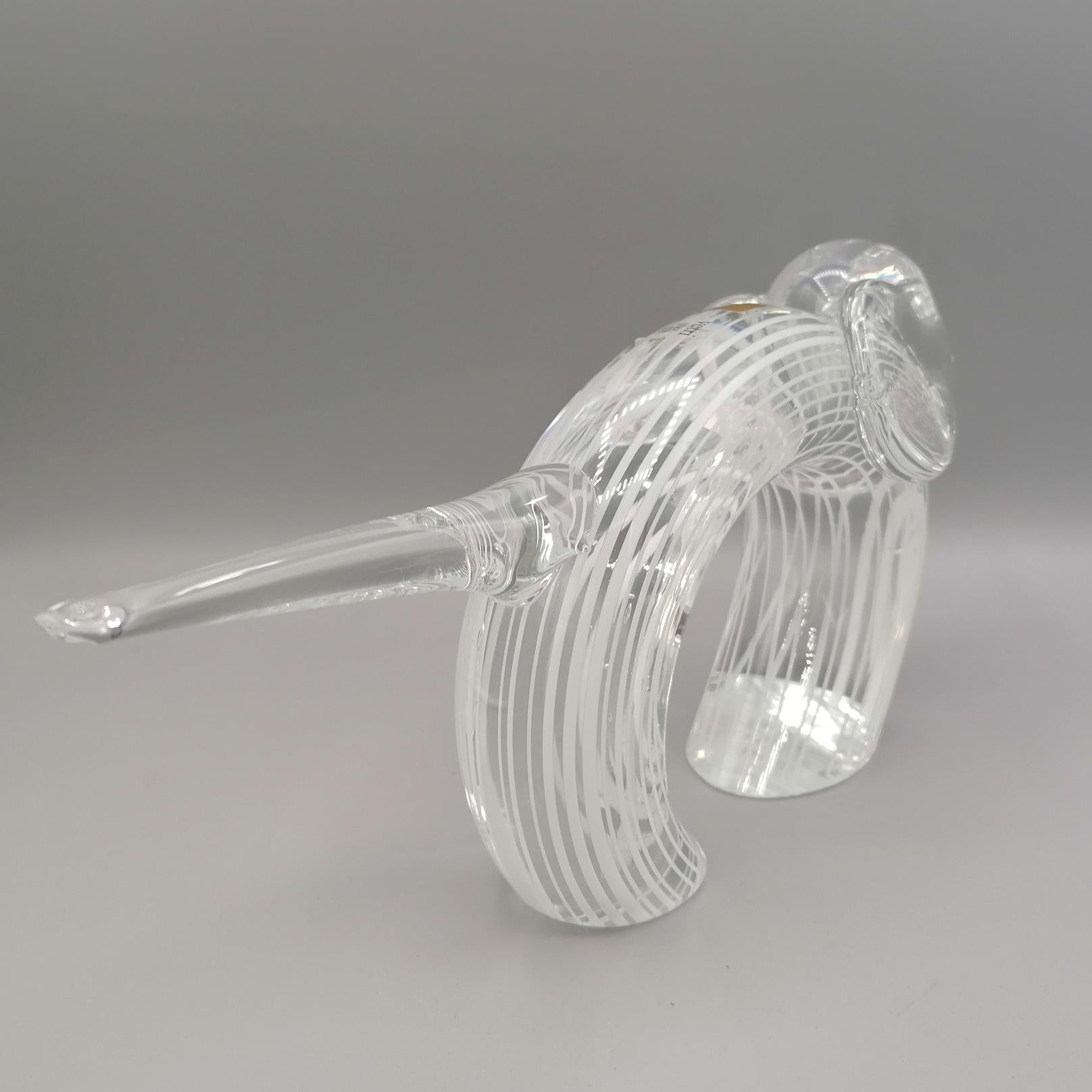 20th Century Italian Murano Glass Dog  9
